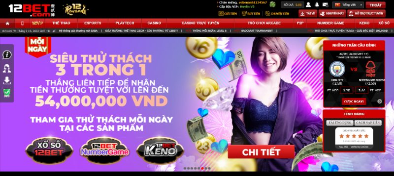 Nhận xét khách quan của người chơi về nhà cái 12BET