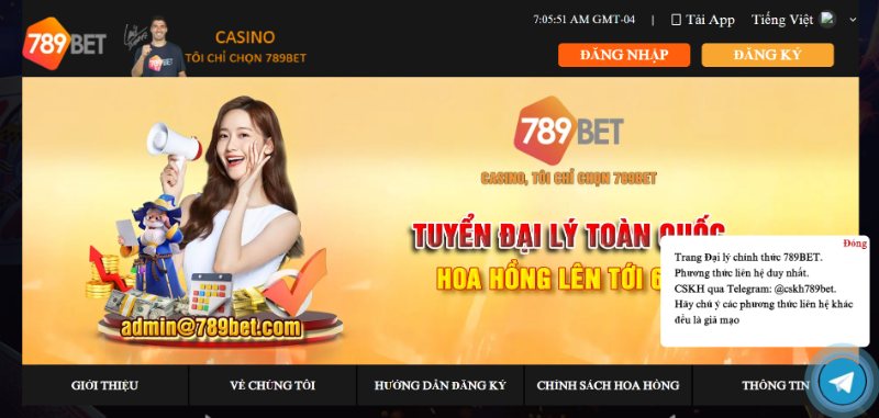 Quy trình tham gia đại lý kiếm hoa hồng cùng 789BET