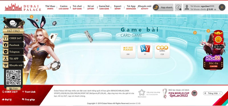 Dubai Palace bảo mật thông tin của bet thủ nghiêm ngặt