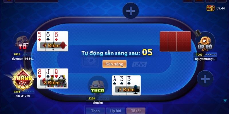Áp dụng cách chơi Liêng phù hợp tình thế