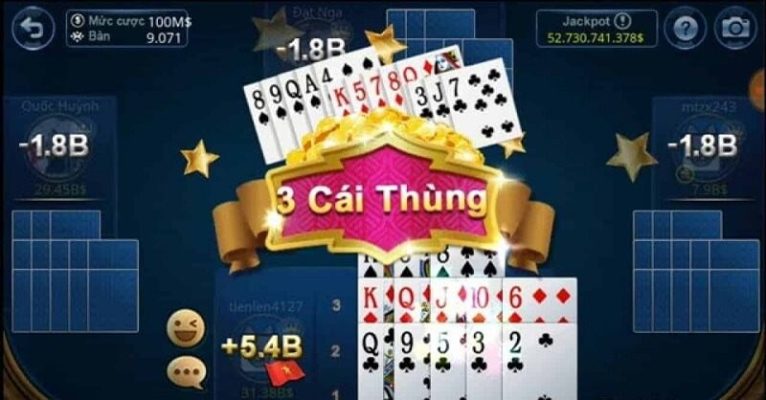Binh Sảnh 3 đao cách chơi Mậu Binh bất bại