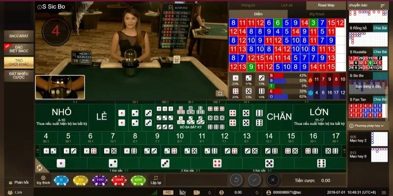Cách bắt cầu Tài Xỉu với nhịp 3 – 2 – 1