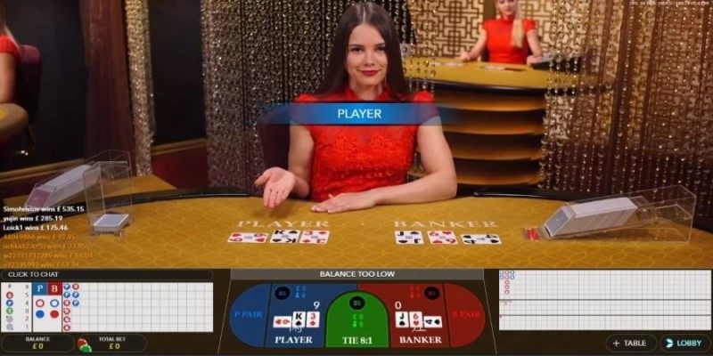 Cách chơi Baccarat ít thua khi nói không với cửa Hoà