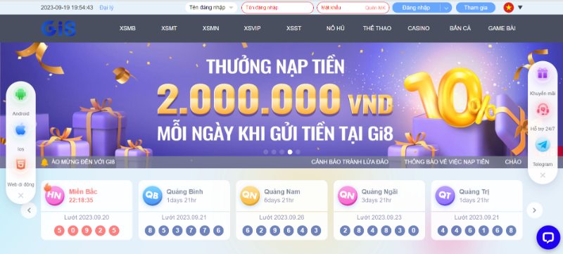 Tổng quan chuyên trang cá cược Gi8