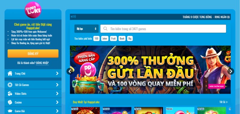 Sơ lược về hệ thống cá cược đình đám Happyluke