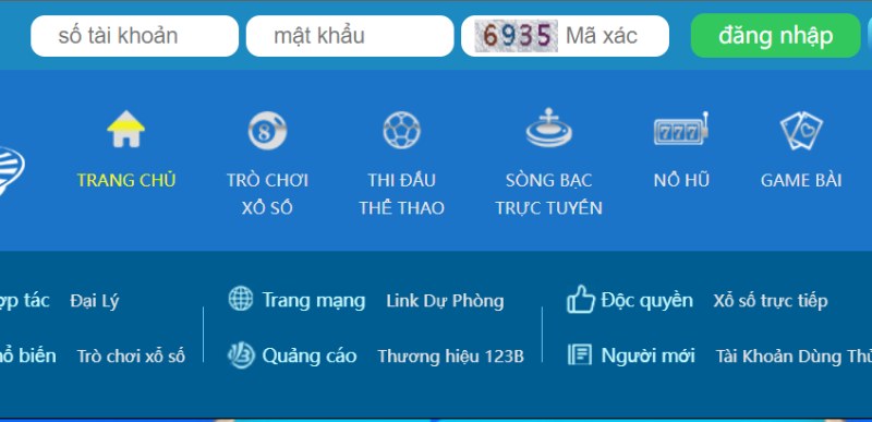 Hướng dẫn đăng nhập 123B nhanh