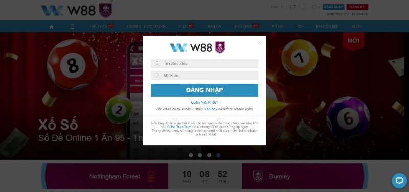 Hướng dẫn đăng nhập W88 đúng cách