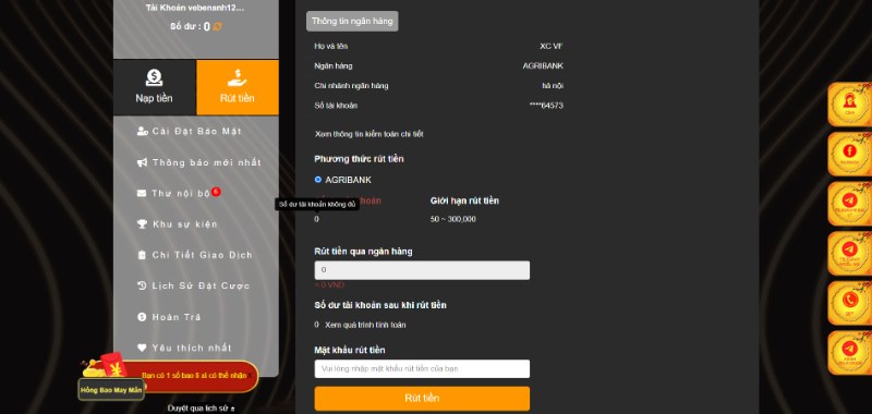 Hướng dẫn rút tiền 789BET đúng cách, nhanh nhận nhất