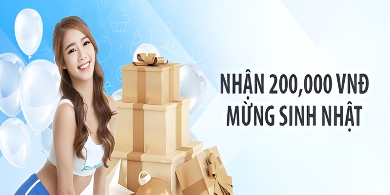 Khuyến mãi FUN88 nhận 200.000 VND mừng sinh nhật