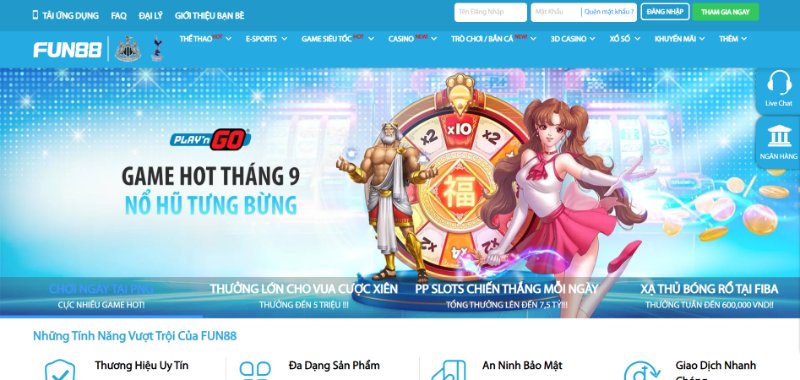 Lợi ích của việc đăng ký tài khoản FUN88 ngay hôm nay