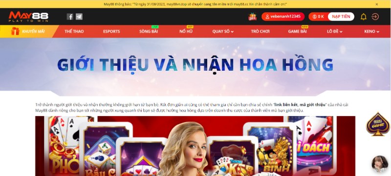 Cách trở thành đại lý MAY88 nhanh chóng