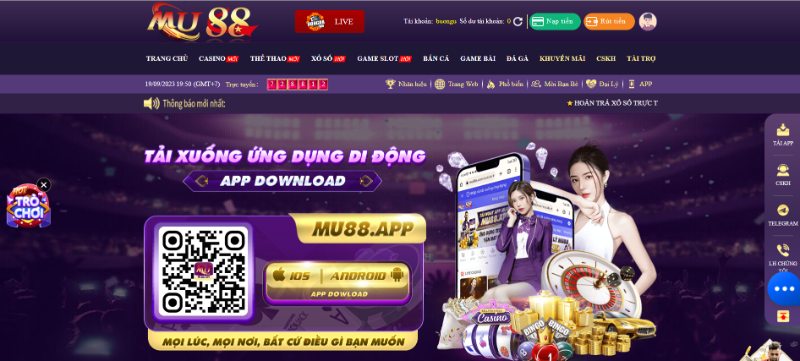 Hướng dẫn tải app MU88 đơn giản