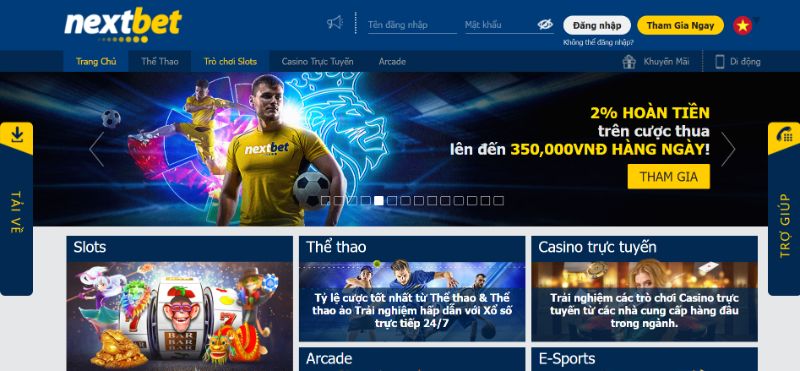 Tốc độ truy cập Nextbet nhanh chóng