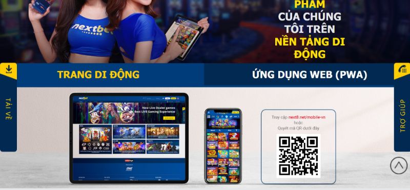 Cách thức tải app Nextbet về di động
