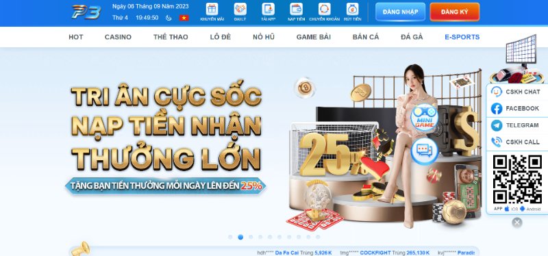 Nhận định tổng quan về hệ thống cá cược P3