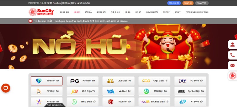 Sảnh chơi nổ hũ