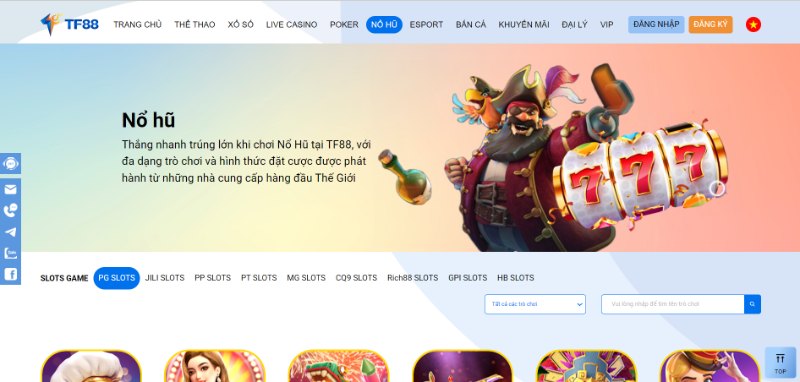Sảnh chơi nổ hũ