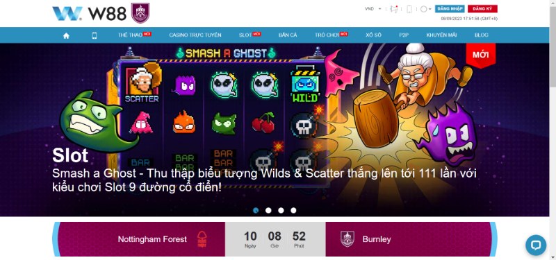 Tới trang chủ đăng ký W88