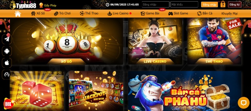 Sản phẩm cá cược hay